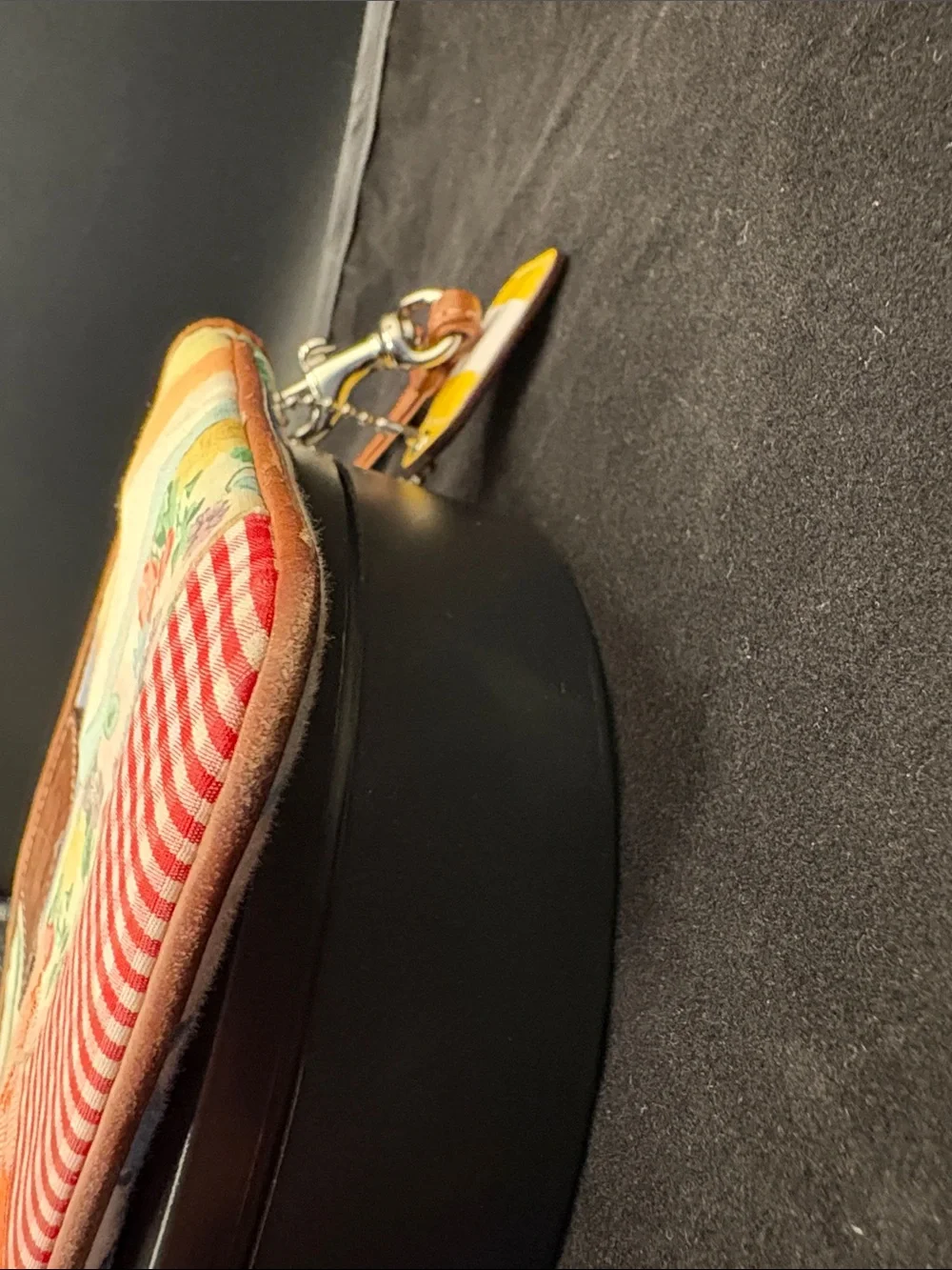 Vintage Coach Y2K Multicolor Patchwork Wristlet VGUC